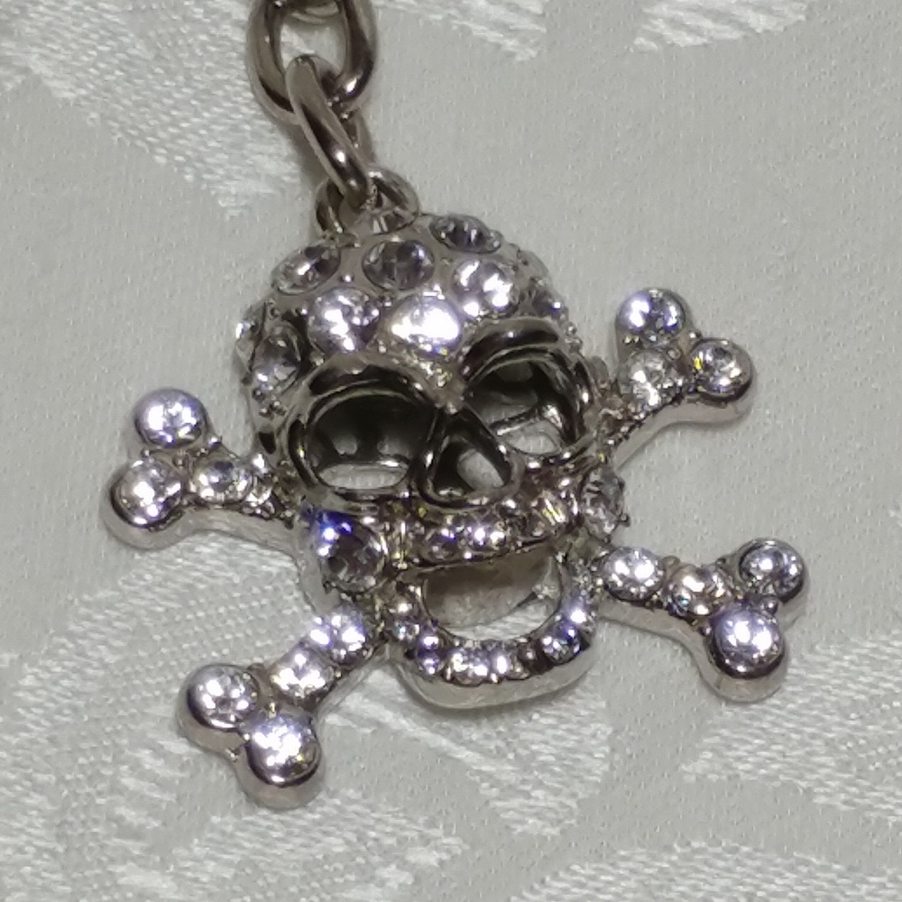 Skull/Cross Bone Purse/Jean Charm